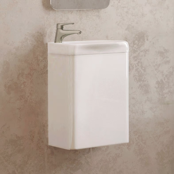 Тумба Raval Bionica 40 белая, подвесная