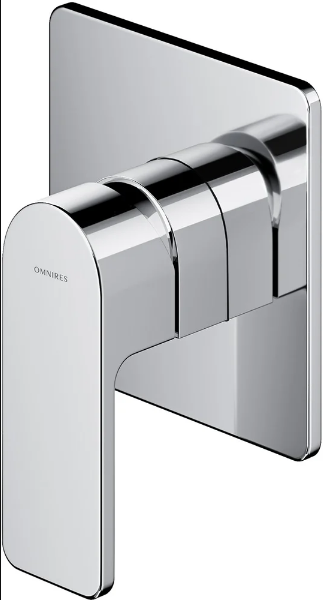 Смеситель Omnires Baretti BA7845CR C ВНУТРЕННЕЙ ЧАСТЬЮ, для душа, хром