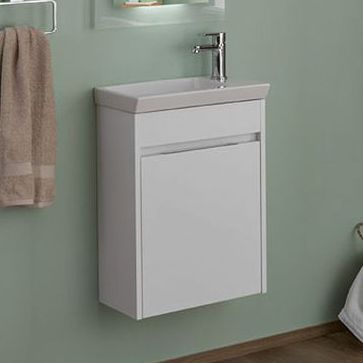 Тумба Aquanet Дувр 45 белая