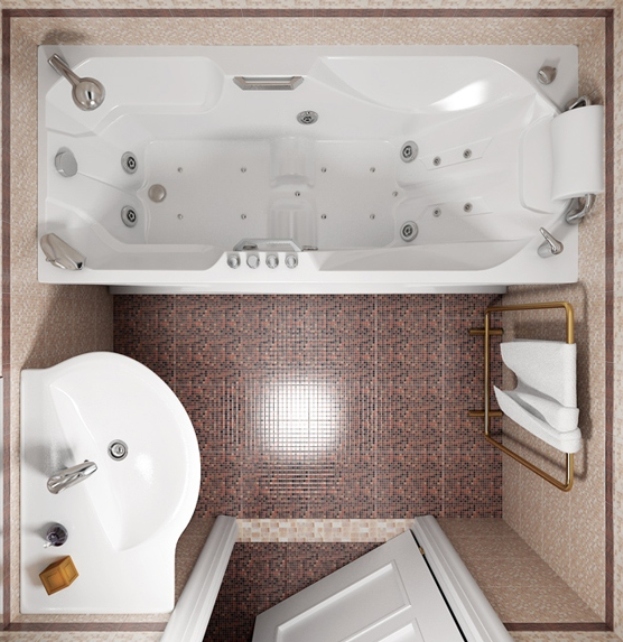 маленькая ванная комната 6