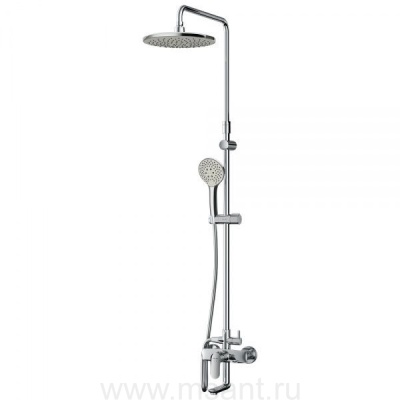 Душевая система AM.PM F0780920 AMPM набор:смеситель ванны и душа верхний душ d220 мм ручной душ 110 мм 3 функци