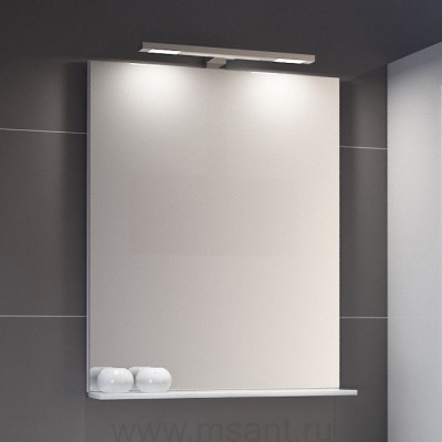 Зеркало IDDIS Custo 70 белое