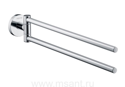 Полотенцедержатель двойной Aquatek AQ4013CR ВЕГА 