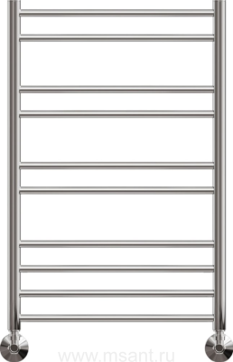 Полотенцесушитель водяной Lemark Ursus П10 50x80, хром