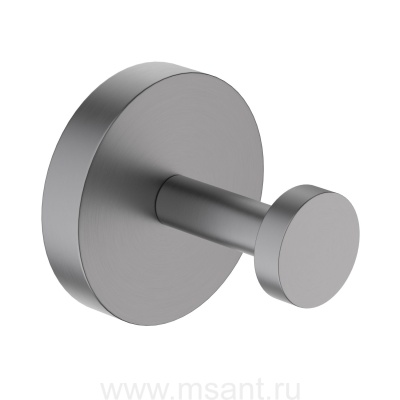 Aquatek AQ4601BGM БЕТТА крючок, шлиф. черный хром