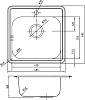 Мойка кухонная IDDIS Strit STR48S0i77
