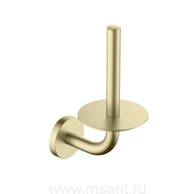 Aquatek AQ4207BG ОБЕРОН бумагодержатель для запасного рулона, шлиф. золото