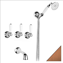 Душевой комплект Nicolazzi Classica Lusso 1403 BZ 78 С ВНУТРЕННЕЙ ЧАСТЬЮ