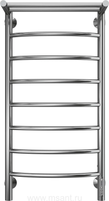 Полотенцесушитель электрический Terminus Классик П8 400x850 с полкой