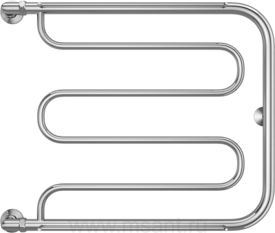 Полотенцесушитель водяной Terminus Фокстрот БШ 600x700