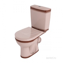 Унитаз-компакт Santeri Орион 1P4008S0700BF декор бежевый