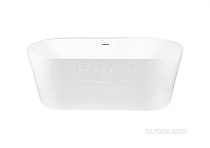 Ванна из искуственного камня Stonex® Roca Raina 159х79 овальная белая 248466000