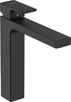 Смеситель Hansgrohe Vernis Shape 71591670 для раковины, матовый черный