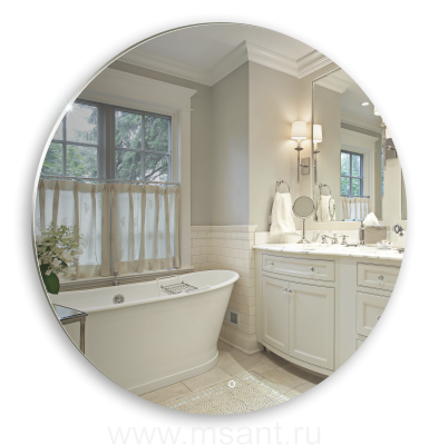 Зеркало AZARIO Саванна d770 c подсветкой и диммером, сенсорный выключатель