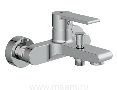 Смеситель для ванны Cersanit BRASKO 63021 однорычажный