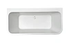 Ванна акриловая, пристенная, AQUATEK AQ-113775WT ЭЛЕГИЯ 1700 * 750 * 580 , В комплекте со сливом и ножками.Цвет: белый глянцевый.
