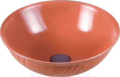 Раковина Melana 806-T4029-B15 оранжевая