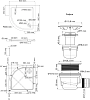 Поддон для душа Wasserkraft Isen 26T01 90x90 см, с сифоном