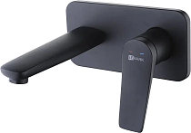 Смеситель для раковины Lemark Bronx LM3726BL С ВНУТРЕННЕЙ ЧАСТЬЮ черный