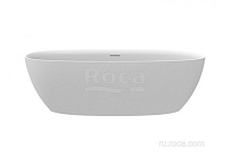 Ванна из искуственного камня Stonex® Roca Ariana 165х75 овальная белая 248470000