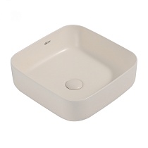 Раковина накладная ABBER Rechteck AC2211MBE светло-бежевая матовая