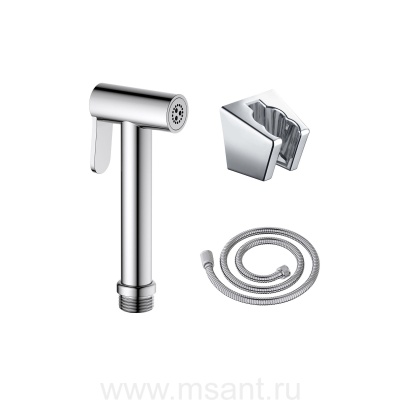 Гигиенический ручной душ со шлангом 120 см и держателем AQUATEK AQ2054CR 