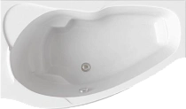 Акриловая ванна BAS Мартиника 160x84 L на каркасе