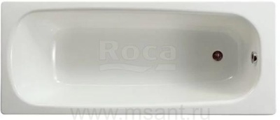 Стальная ванна Roca Contesa 23596000O 160x70см