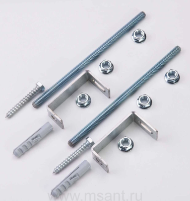 Комплект крепления для инсталляций к стене 190-250 мм Aquatek KKI-0000001