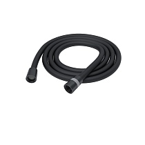 Шланг для душа, черный матовый, силиконовый, 2.0м, Optima Home, IDDIS, OPH20BLi19