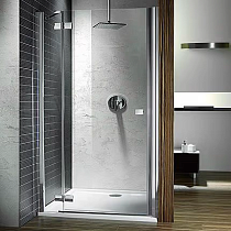 Душевая дверь в нишу Radaway Almatea DWJ 130 L, прозрачное стекло