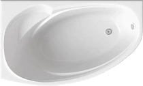 Акриловая ванна BAS Флорида 160x88 L на каркасе