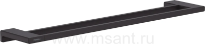 Полотенцедержатель Hansgrohe AddStoris 41743670 матовый черный