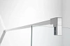 Душевая перегородка Aquatek Walk in с держателем 1200x2000 профиль хром, стекло прозрачное (старый артикул AQNAR6310-120)