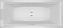 Акриловая ванна Riho Still Square 180x80 подголовник слева
