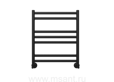 Полотенцесушитель водяной Aquatek Оберон П7 500х600 мм черный муар