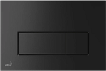 Кнопка смыва AlcaPlast THIN M578 черный матовый