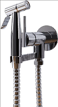 Гигиенический душ Paini Isola ISCR442 со смесителем, С ВНУТРЕННЕЙ ЧАСТЬЮ, хром
