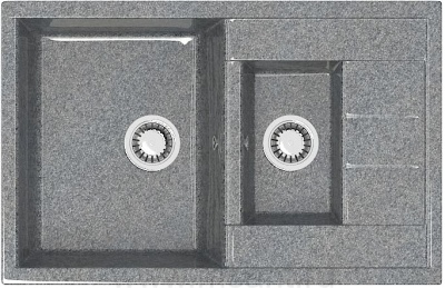 Мойка кухонная Marrbaxx Блонди Z210Q008 тёмно-серый