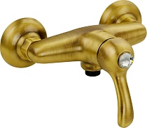 Смеситель Migliore Lem Swarovski ML.LEM-1938K.BR для душа, бронза