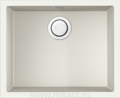 Мойка кухонная Omoikiri Yamakawa 55-U/I белая