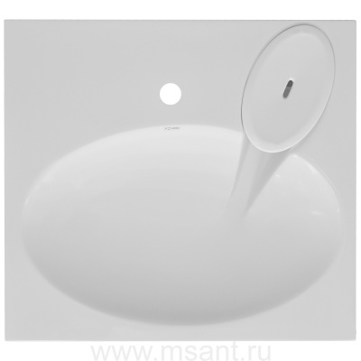 Раковина подвесная Azario Estet 600х545х80, белый (CS00082259)