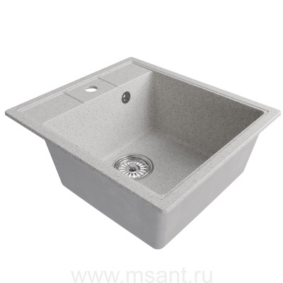 Мойкa MIXLINE ML-GM28 серая (310), 450*500*190мм