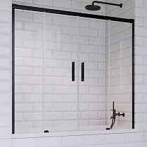 Шторка на ванну Radaway Idea Black PN DWD 170