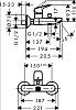 Смеситель Hansgrohe Logis 71400000 для ванны с душем