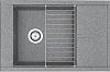 Мойка кухонная AQUATON Делия 78 серая