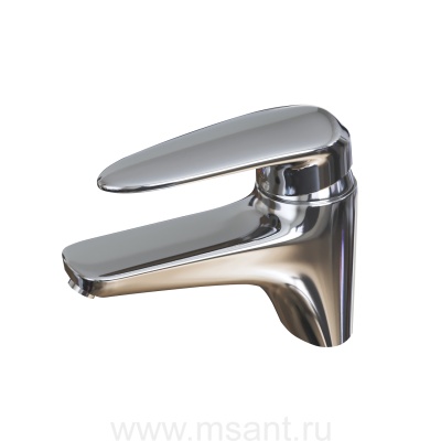 Смеситель для раковины 40k MIXLINE ML08-04 б/отв п/гайку (без подводки)