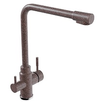 Смеситель для кухни 35к MIXLINE ML-GS13 (307) терракотовый с вых. для питьевого фильтра