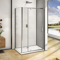 Душевой уголок Good Door Orion WTW-PD+SP-C-CH 140x90