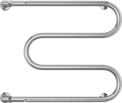 Полотенцесушитель водяной Terminus M-образный БШ 600x700